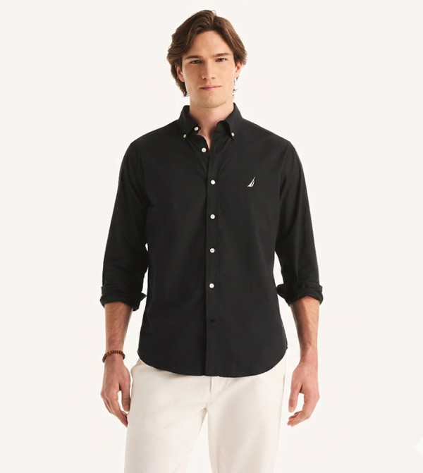 MAST Button-Down Collar Long Sleeves Shirt