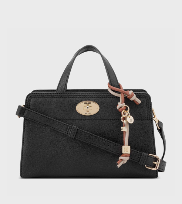 KHORA E/W Textured Zip Satchel Bag