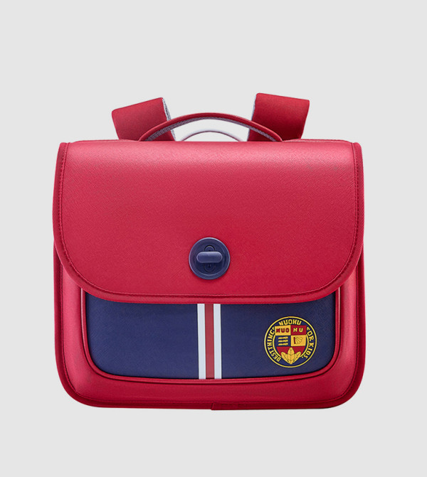 Preppy Spine Protection Horizontal School Backpack