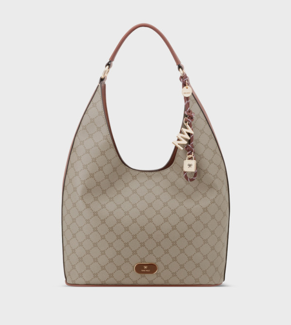 RAVYN Patterned Zip Shoulder Bag
