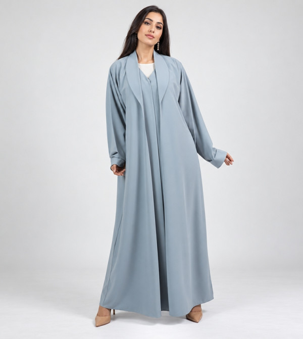 عباية سادة بقبة لابل