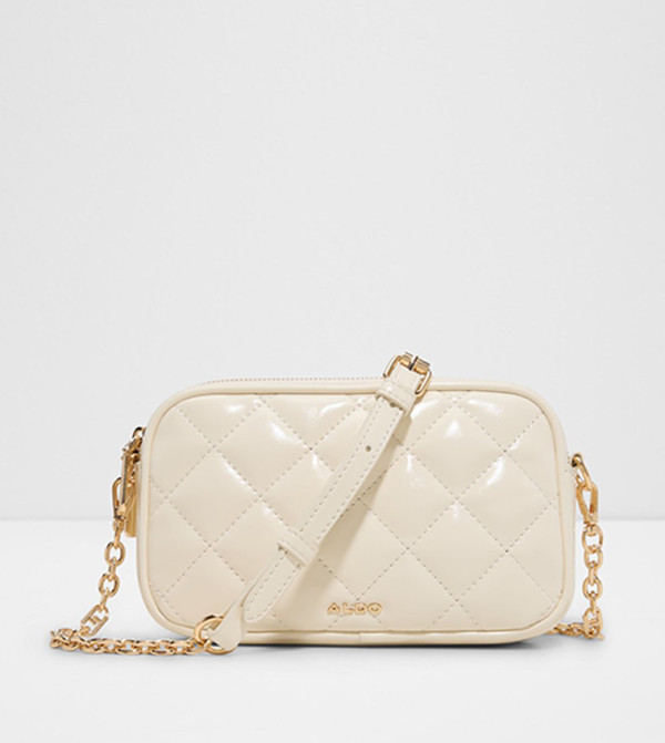 NOURA Quilted Zip Corssbody Bag