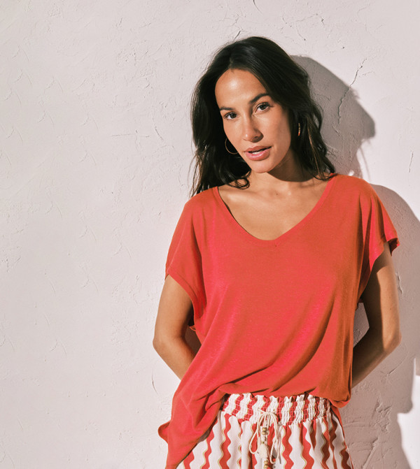 Solid Short Sleeves Casual T-Shirt