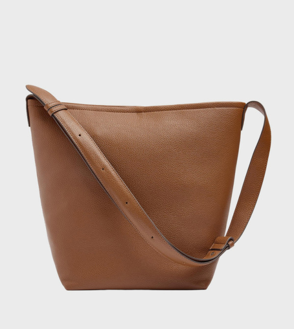 Textured Shoulder Bag