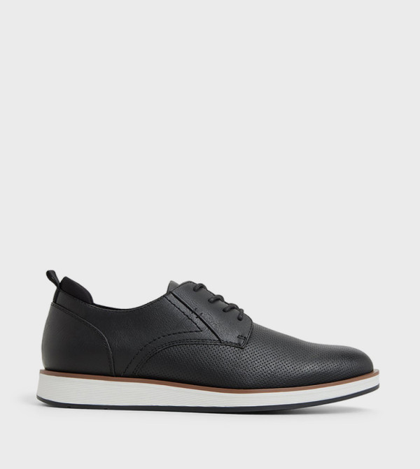 POIRIER Round Toe Lace-Up Shoes