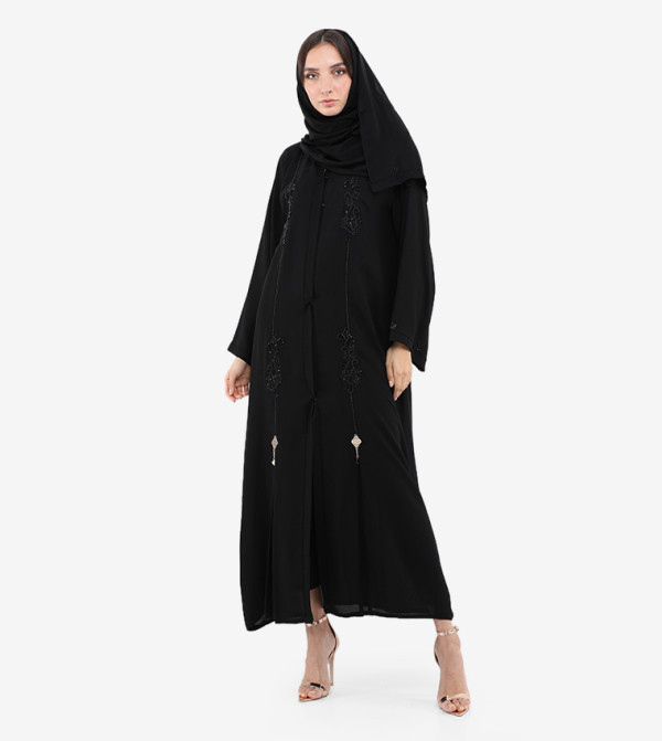 Embellished Long Sleeve Abaya