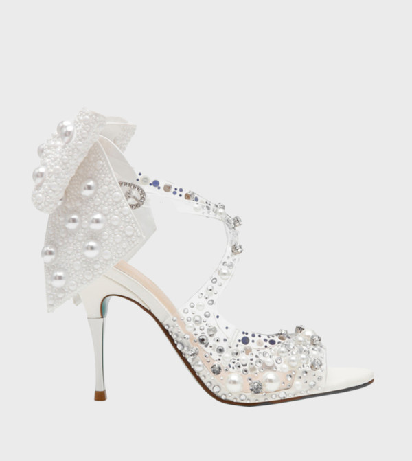 SB-TESSA Pearl Heel Sandals