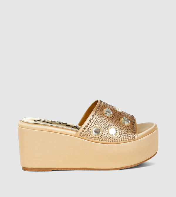 Embellished Platform Sandals