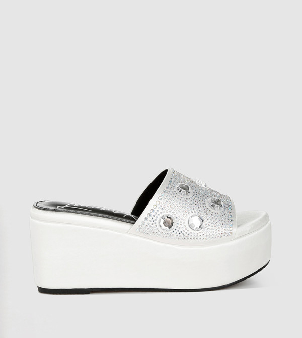 Embellished Platform Sandals