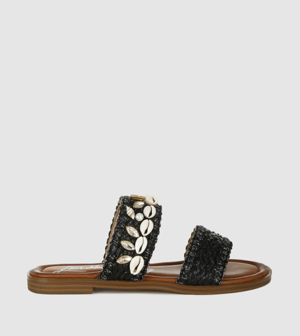 Embellished Flat Sandals
