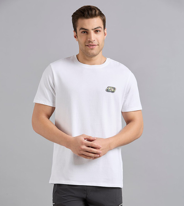 Logo Detail Crew Neck T-Shirt