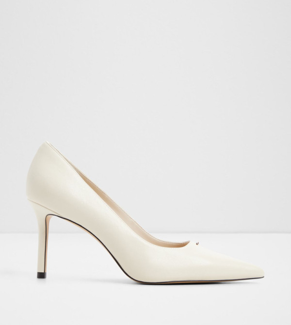 SOMAYA Textured Pointed Toe Pumps