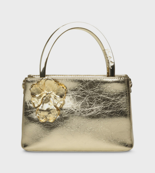 BDINO Metal Accent Handheld Bag