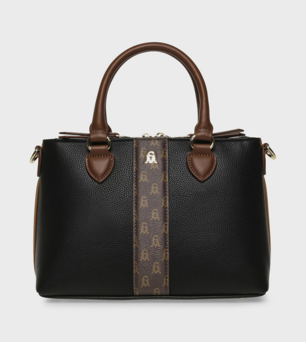 BIRENE Textured Satchel Bag
