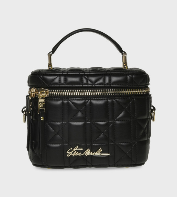 BPEGLISI Quilted Zip Top Handle Bag