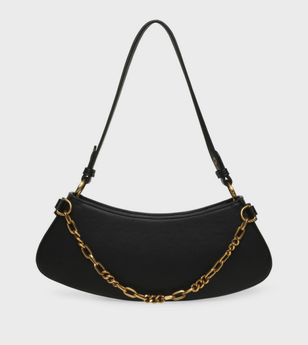 BSIMMS Chain Detail Zip Shoulder Bag