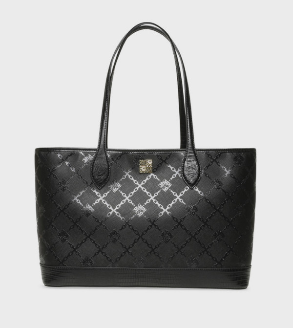 BTENURE Monogram Zip Tote Bag