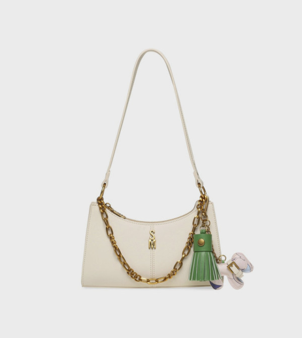 BMIKA-C Chain Detail Shoulder Bag