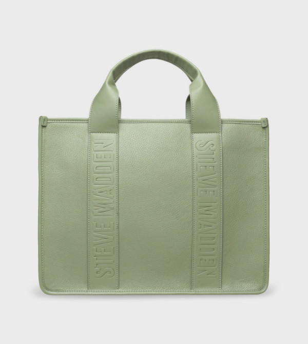 BWEBBER-EL Logo Detail Zip Tote Bag