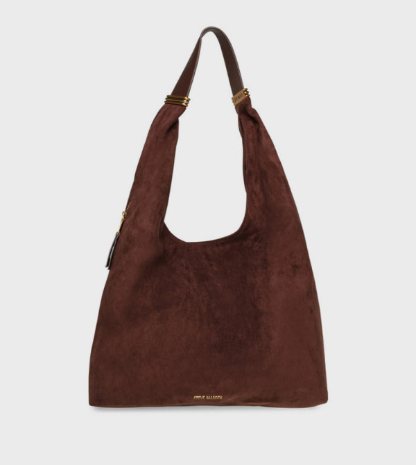 BDEMPSYS Solid Hobo Bag