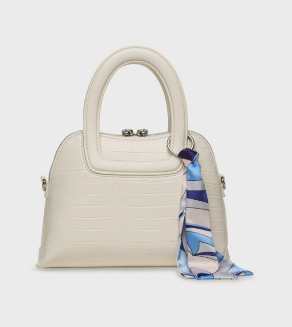 BTALLY Textured Zip Handheld Bag
