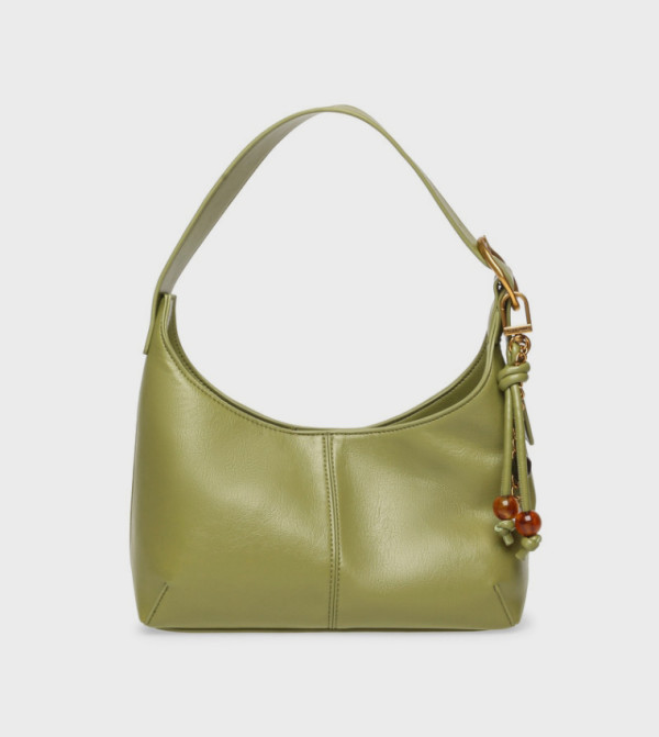BMAYYS Beaded Charm Hobo Bag