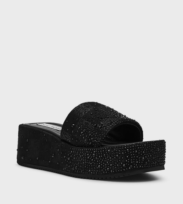 DECOR-SMR Embellished Wedge Sandals