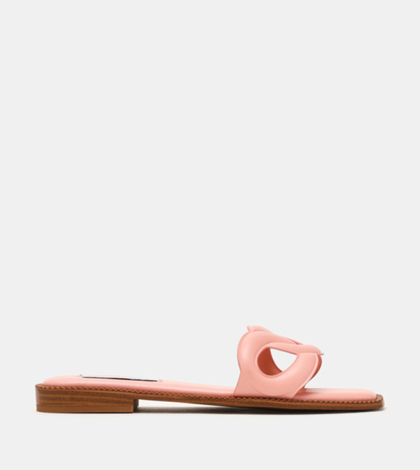 STASH Quilted Flat Sandals