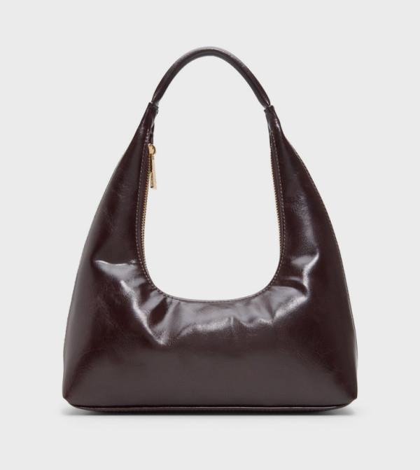 TIAH Textured Zip Hobo Bag