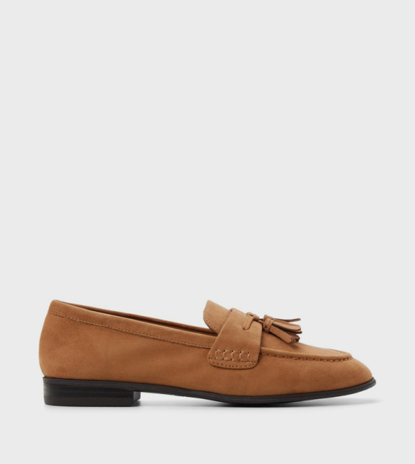 TIBBIE Tassel Detail Slip-On Loafers