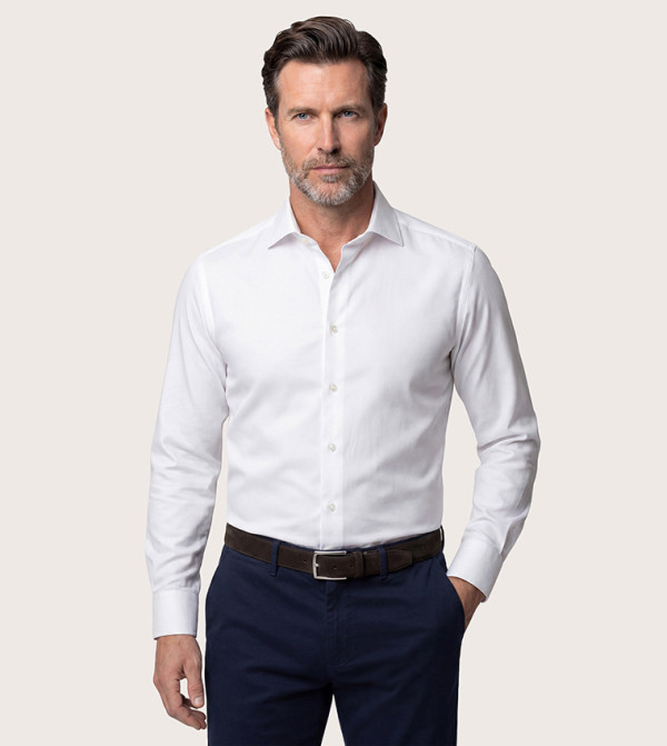 TIRANA NON-I PERM Solid Long Sleeves Shirt