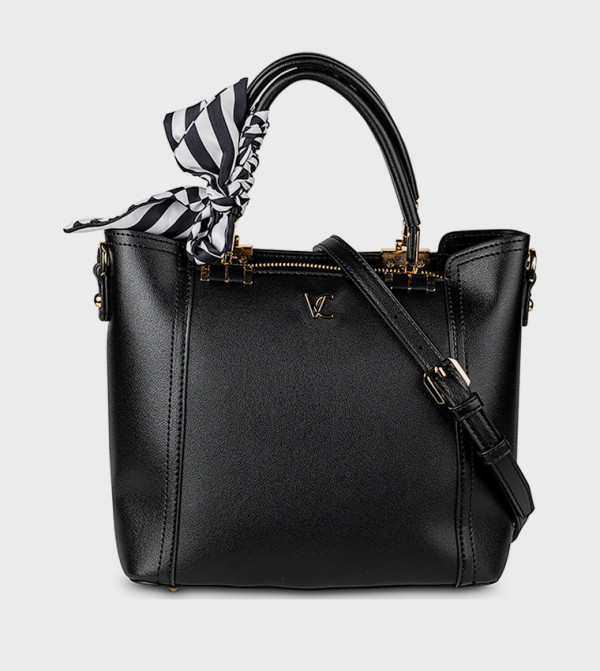 Textured Scarf Tote Bag