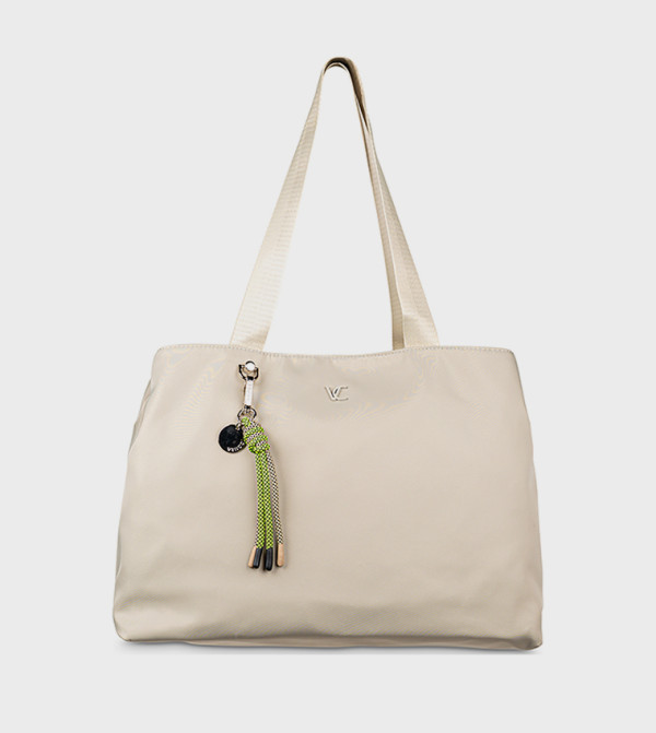 Solid Keyring Tote Bag