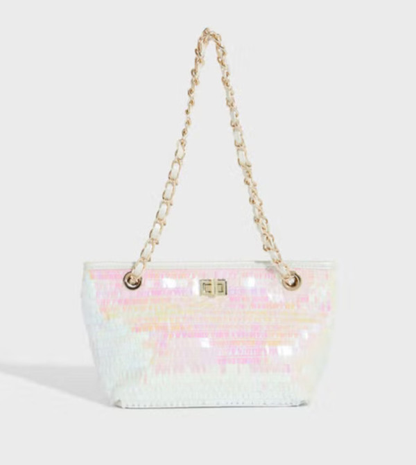 Sequined Shoulder Bag