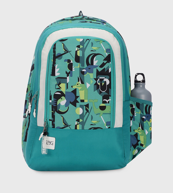Printed Zip Around Backpack