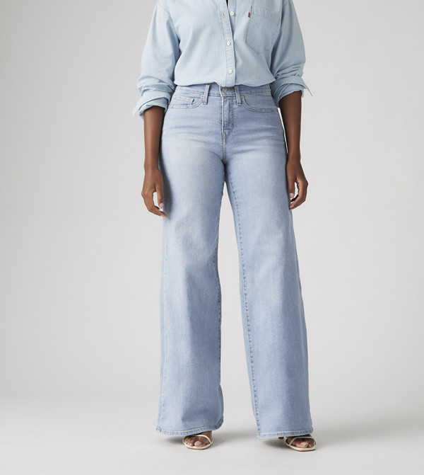 318 Shaping Wide Leg Jeans