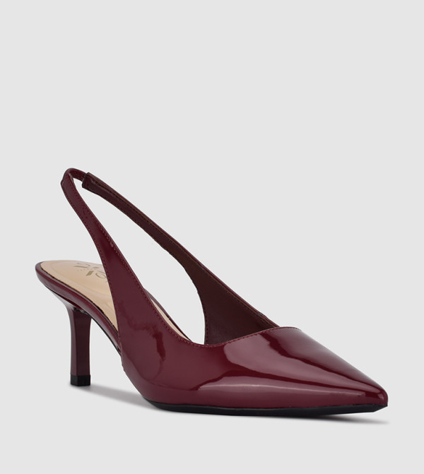 Kately9X9 New Pointed Toe Kitten Heels