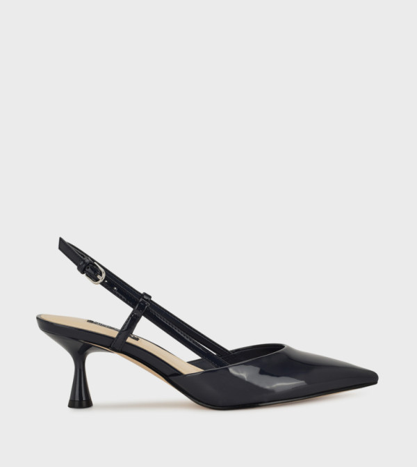 RHONDA Pointed Toe Slingback Pumps