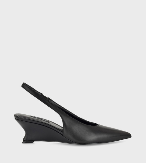 TERON Pointed Toe Slingback Pumps