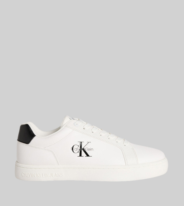 Logo Detail Lace Up Sneakers