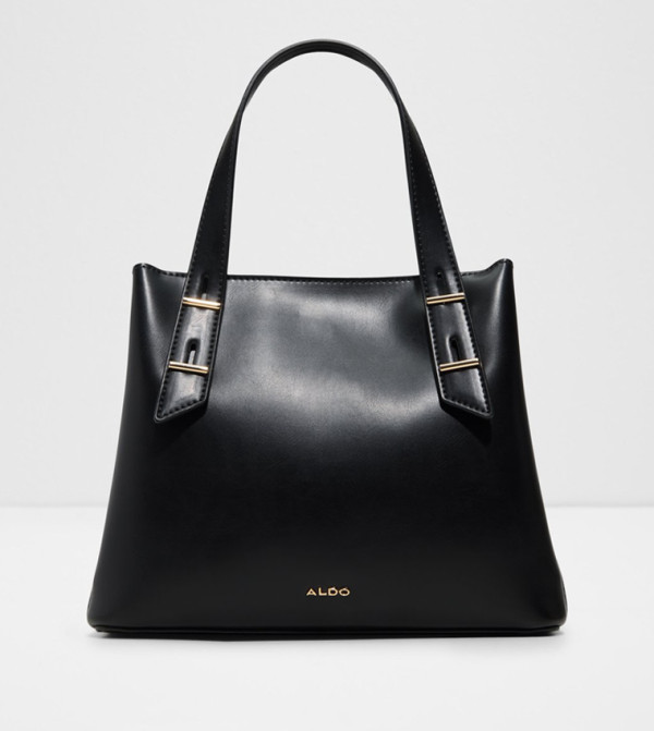 ZARRIA Solid Zip Satchel Bag