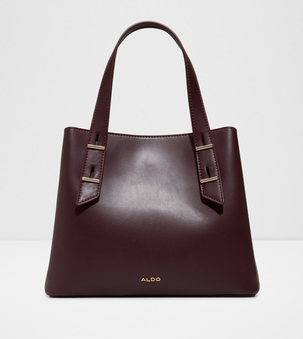 ZARRIA Solid Zip Satchel Bag