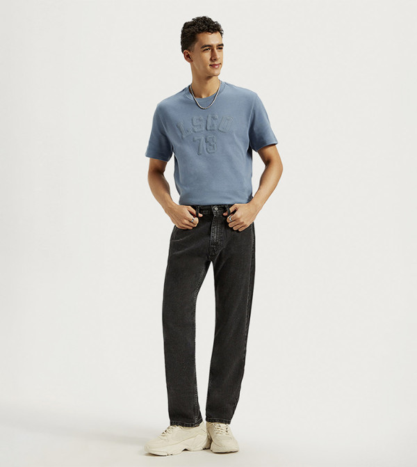 505 Mid Rise Straight Fit Jeans