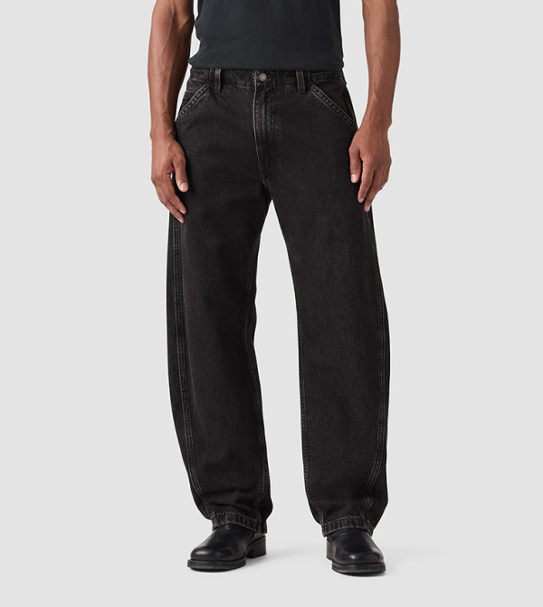 جينز واسع مغسول 