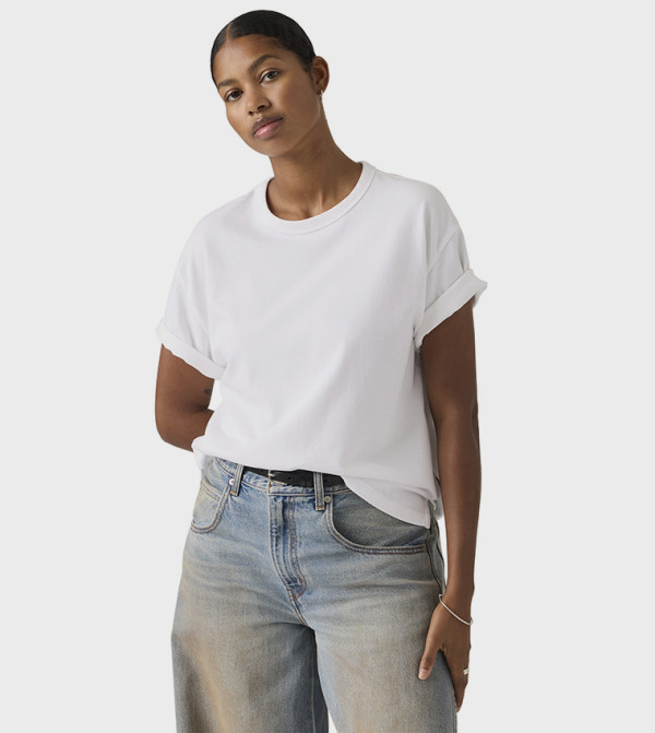 Vintage Short Sleeves Oversized T-Shirt