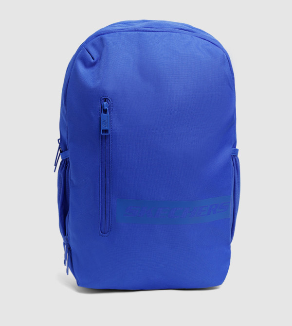 ATHLECTIC Logo Printed Zippered Backpack