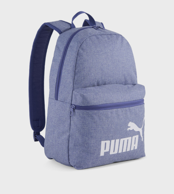 PHASE III Logo Printed Front Pocket Backpack