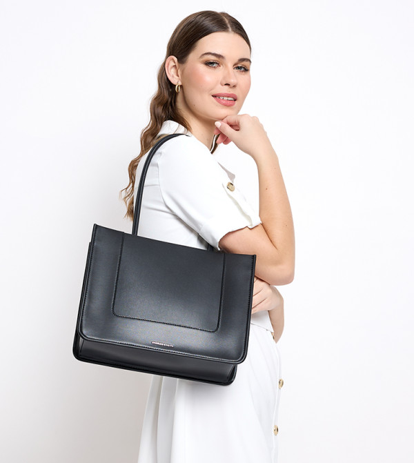 Textured Tote Bag