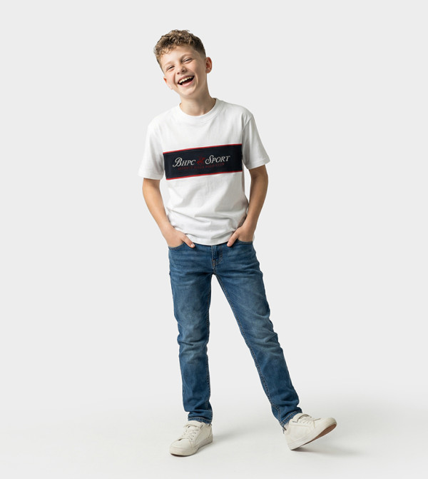 Logo Embroidered Short Sleeves T-Shirt