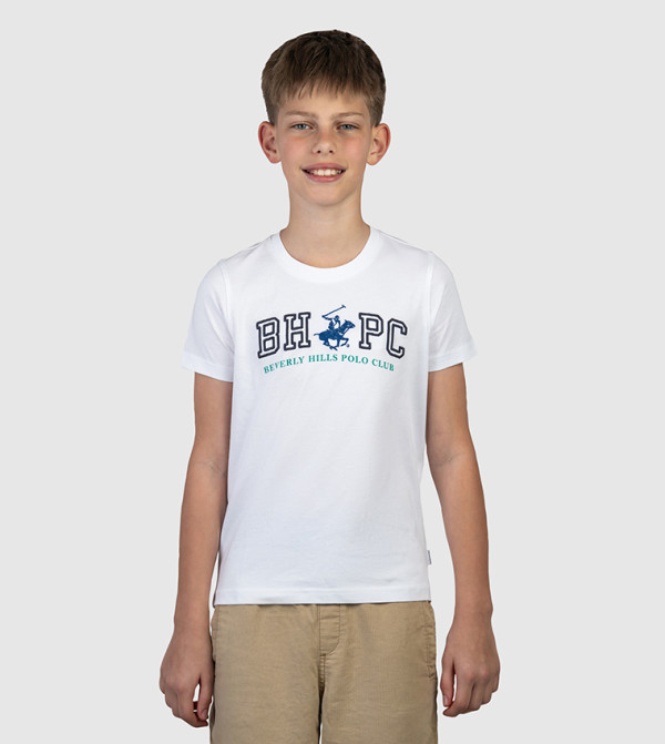 Logo Embroidered Short Sleeves T-Shirt